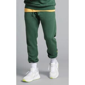 Municipal Men's Game Day Sweatpants S Green Heather Yellow Activewear
